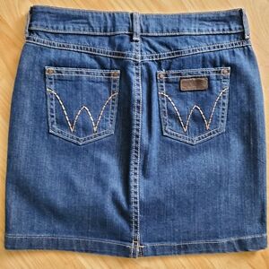 NEW Wrangler Western Denim Skirt